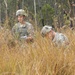 US soldier parachute into Shoalwater Bay Training Area during Talisman Sabre 2011