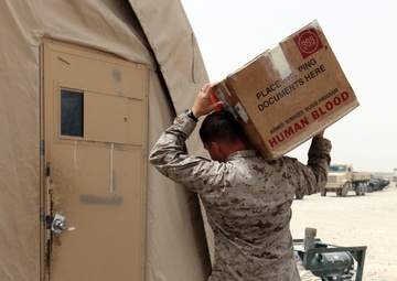 Saving blood, saving lives: 2nd MLG blood coordinator changes blood distribution