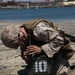 Communications Marines set up mobile command post