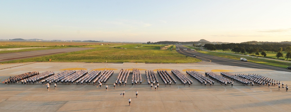 Wolf Pack participates in Warrior Run