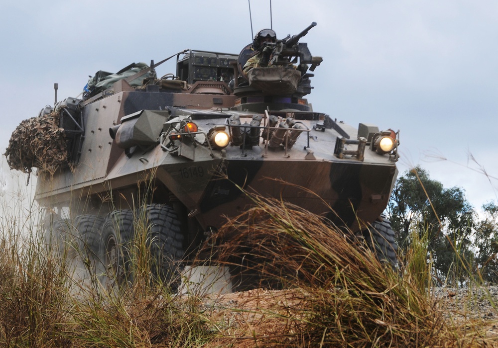 Australian Defence Force troops particpate in Talisman Sabre 2011