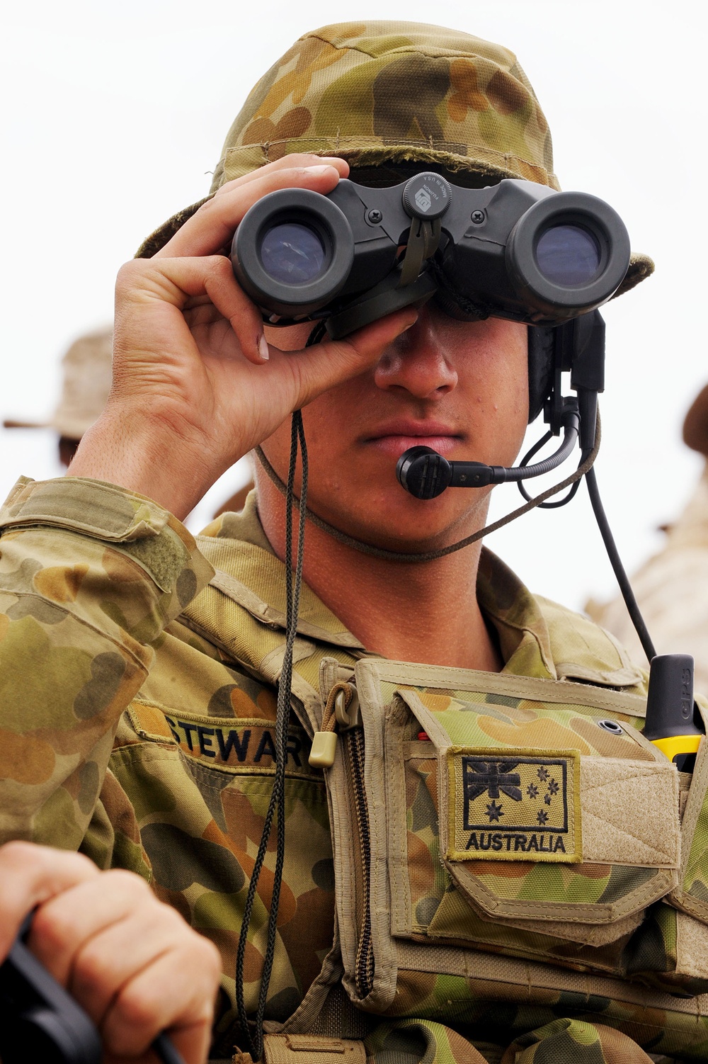 US Marines, Australian troops coordinate close air support during Talisman Sabre 2011