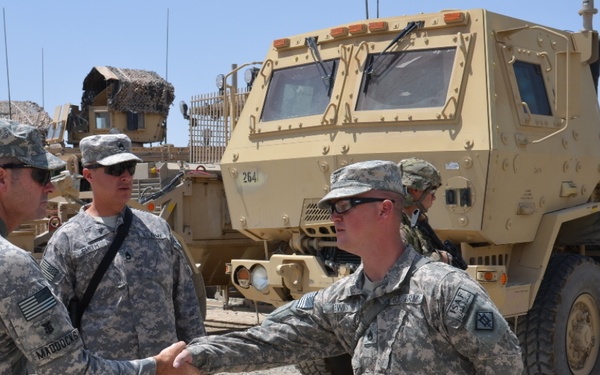 EUCOM senior enlisted leader visits TF Sword