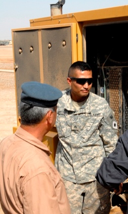 California guardsmen train Iraqis on generator maintenance