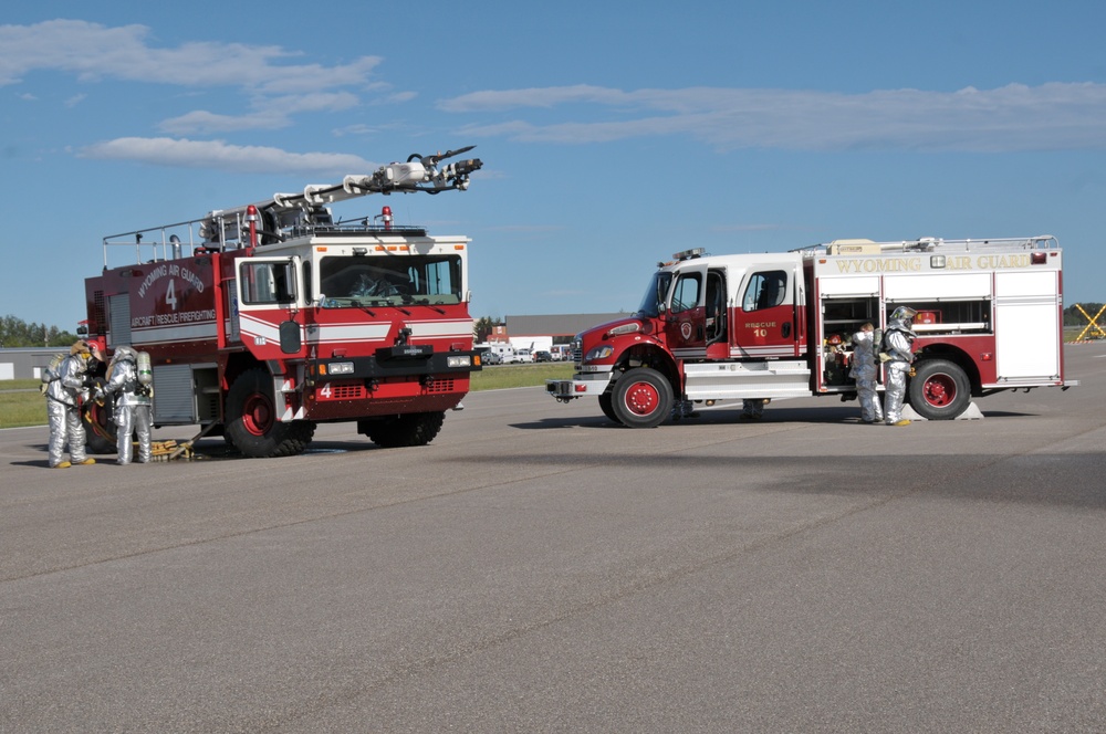 Wyoming Air Guardsmen train to save lives