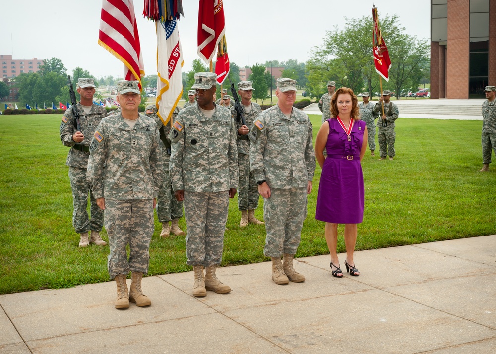 Review ceremony celebrates legacy of US Army Engineer School, Fort Leonard Wood