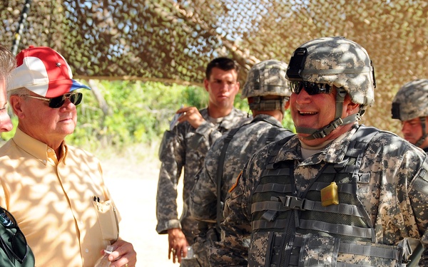 Soldiers train with new weapon system