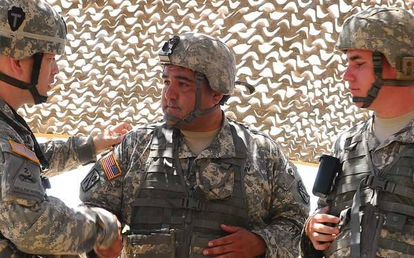 Soldiers train with new weapon system