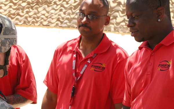 Soldiers train with new weapon system