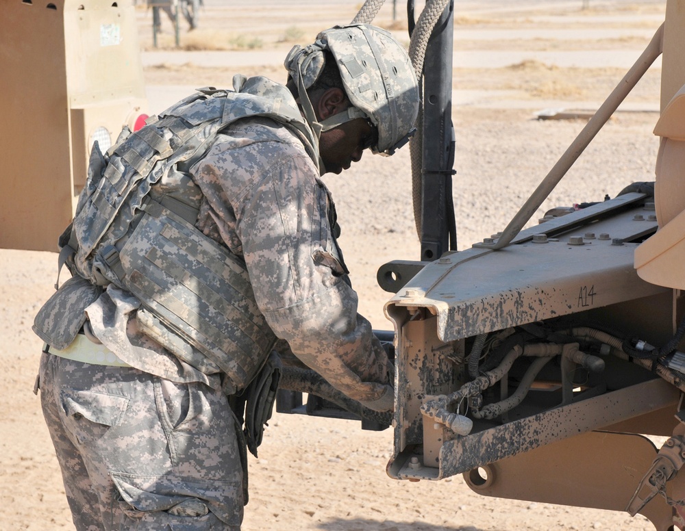 Logistics soldiers compete in truck rodeo
