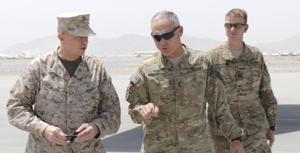 DVIDS - Images - Marine Corps Gen. John R. Allen visits Kandahar ...