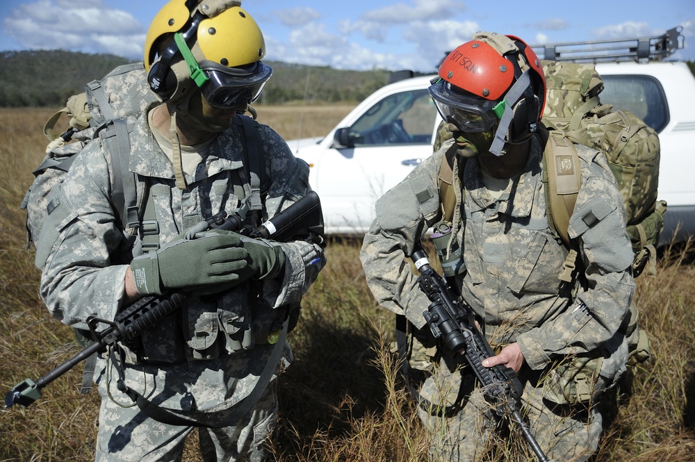 US Army participates in amphibious assault exercise during Talisman Sabre 2011