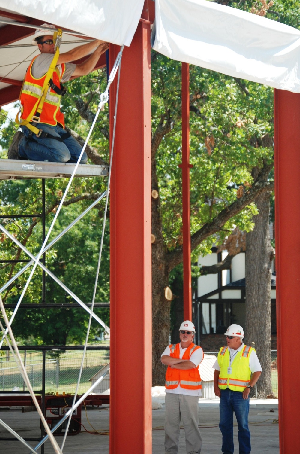 Gymnasium construction underway at Duquesne Elementary