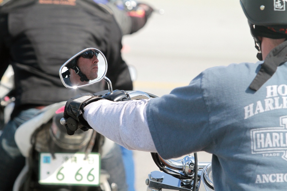 Riders turn up throttle: Motorcycle enthusiasts participate in Advanced Rider Track Day