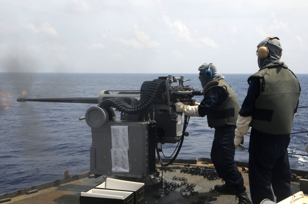 USS Frank Cable in the Philippine Sea