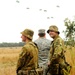 US, Australian Defence Force paratroopers jump into training during Talisman Sabre 2011