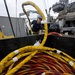 Navy diver aboard USNS Grasp