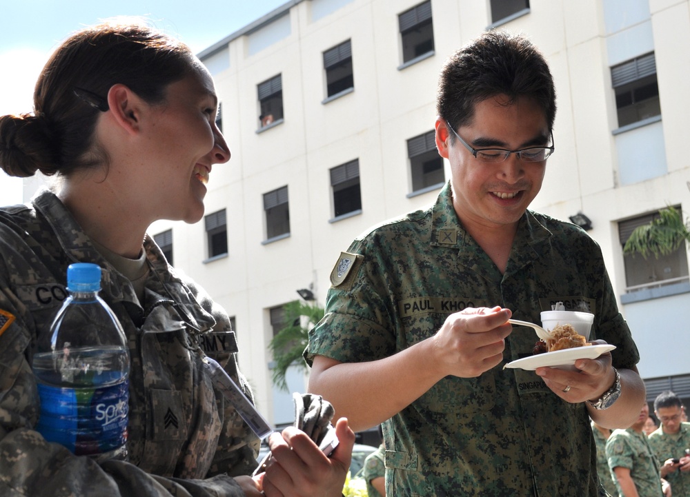 Cultural exchange begins at tea time