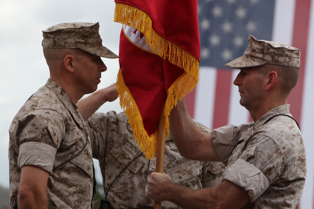 CLR-1 welcomes new commanding officer
