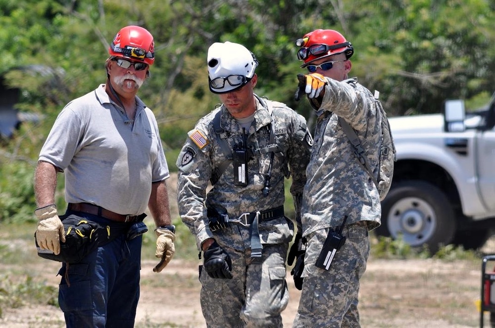 Search and Extraction Team trains for disaster