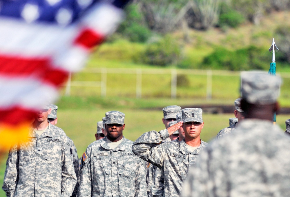 525th MP Company changes command