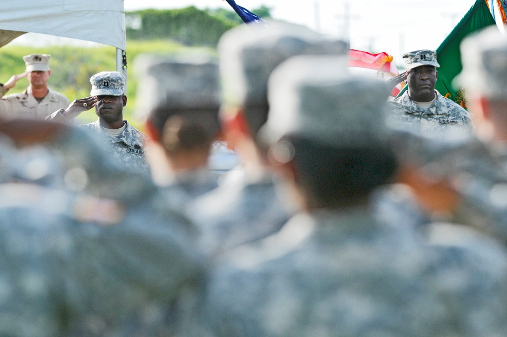 Change of Command - 525th MP Company