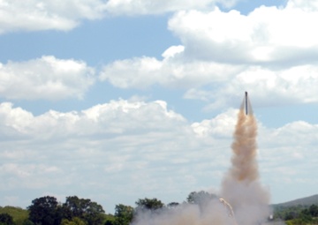 316th MAC practice firing rockets