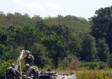 316th MAC practice fires rocket