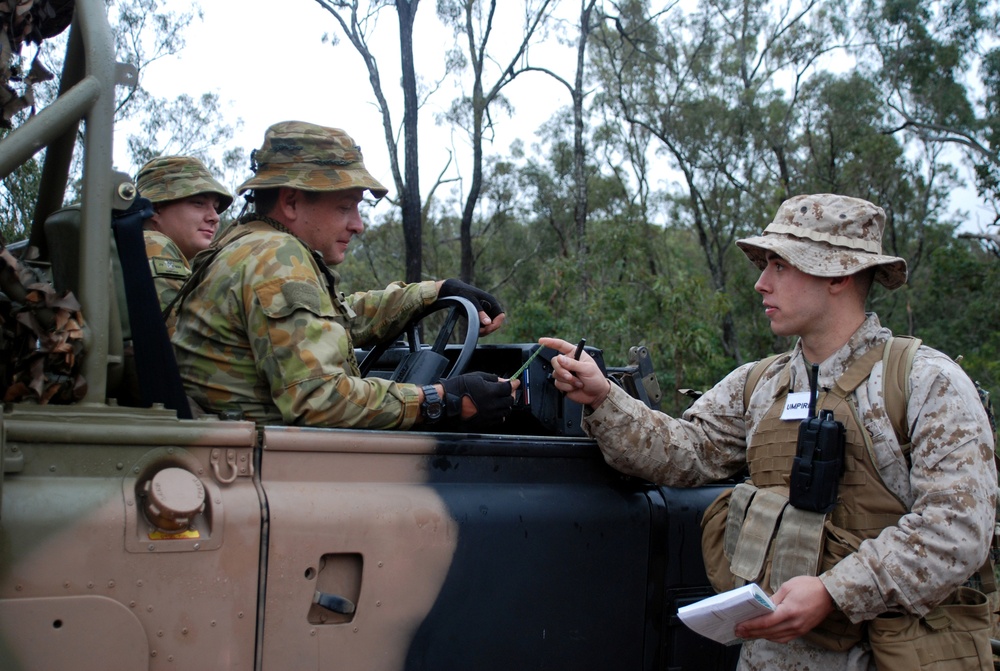 Australian Defence Force, US troops train together during Talisman Sabre 2011