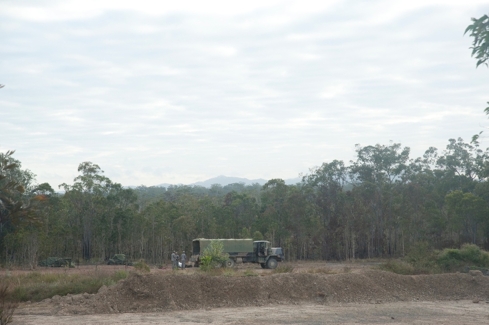 US, Australian Defence Force troops train in Shoalwater Bay Training Area during Talisman Sabre 2011