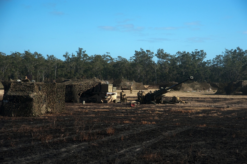 US, Australian Defence Force troops train in Shoalwater Bay Training Area during Talisman Sabre 2011