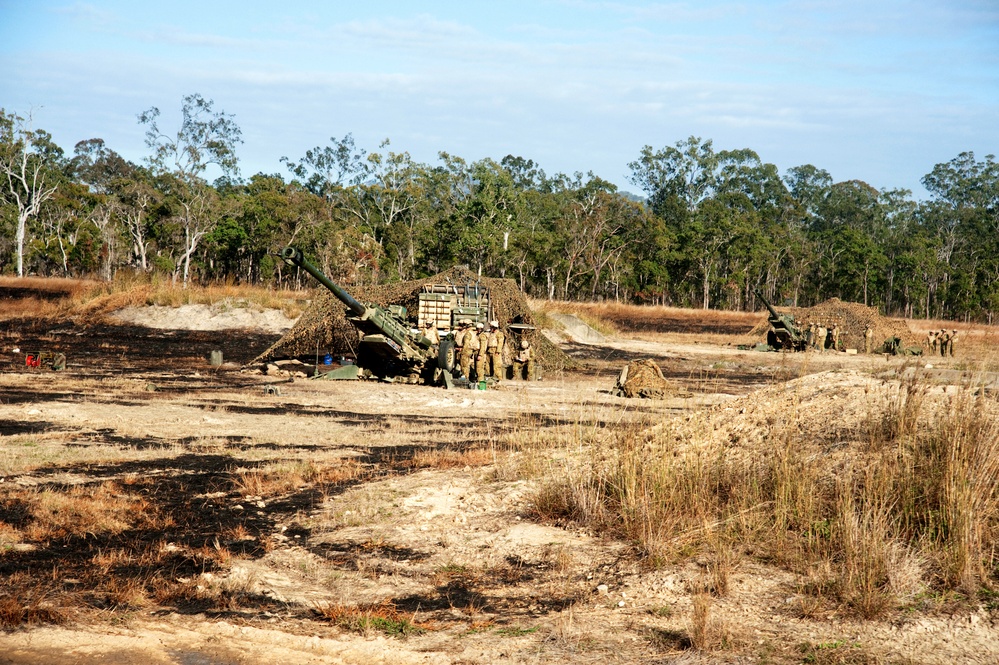 US, Australian Defence Force troops train in Shoalwater Bay Training Area during Talisman Sabre 2011