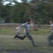 US soldiers play kickball during Talisman Sabre 2011