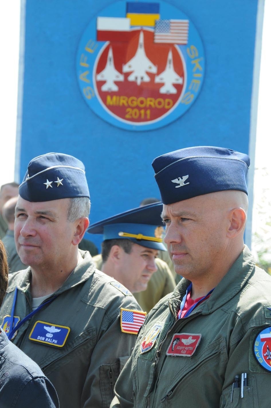 Commander Alabama ANG and USAFE mobilization assistant visits Safe Skies 2011