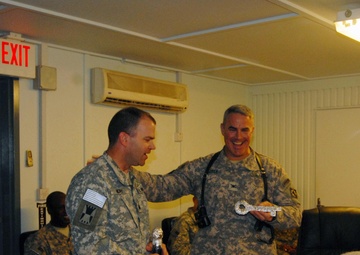 Fourth Special Troops Battalion relinquishes command of Mayor Cell to Engineer Brigade