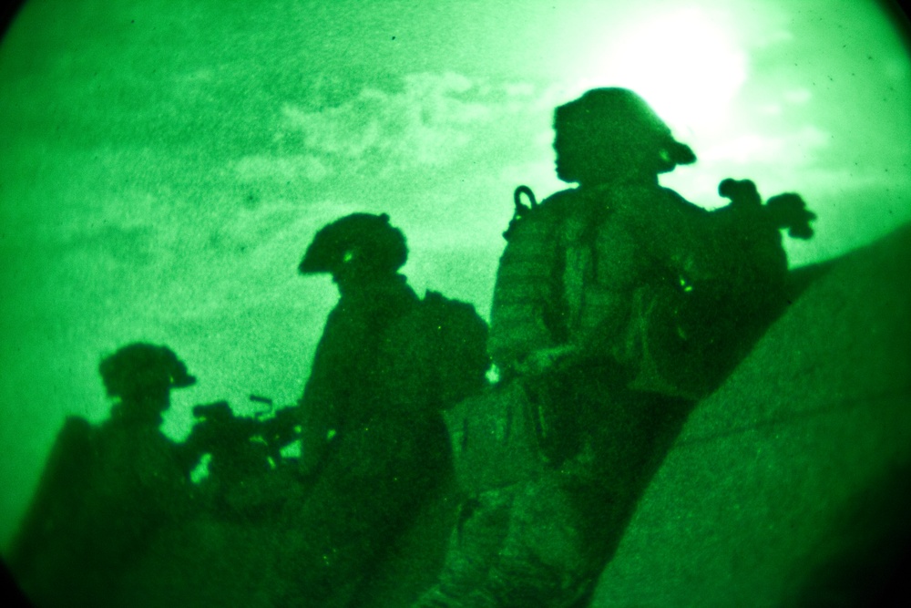 An operation focused on disrupting a Taliban Network cell