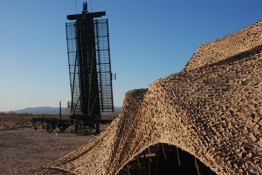 Radar Marines protect troops on the ground