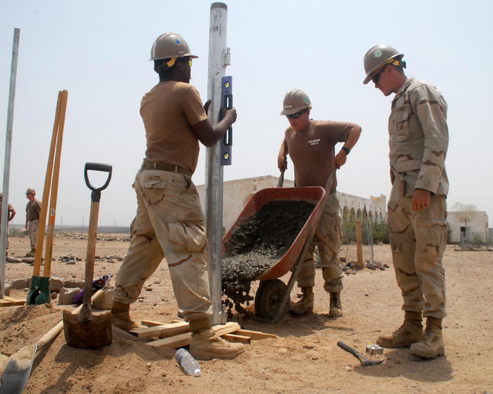 Seabees continue mission in Djibouti