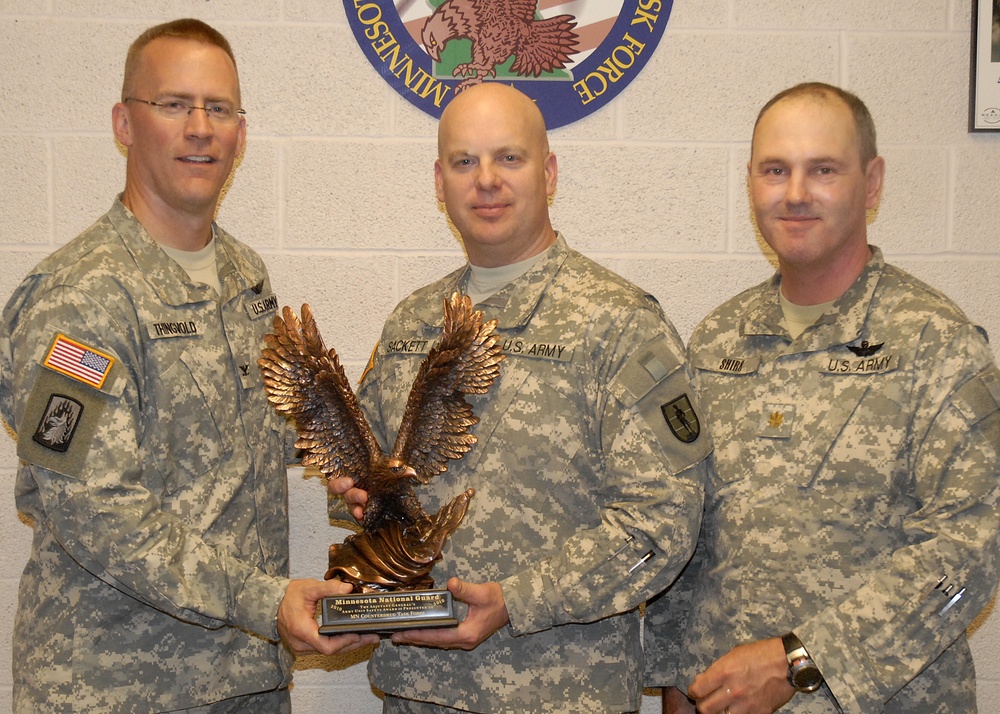 Minnesota National Guard Drug Task Force receives Adjutant General's 2010 Army Unit Safety Award