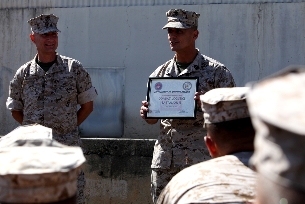 CLB-15 receives CLR-17’s first ever ‘Motivation Award’