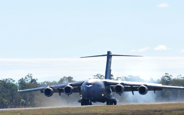 US Air Force 36th Expeditionary Contingency Response Squadron during Talisman Sabre 2011