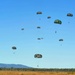 US Air Force 36th Expeditionary Contingency Response Squadron jump from a C-17 during Talisman Sabre 2011
