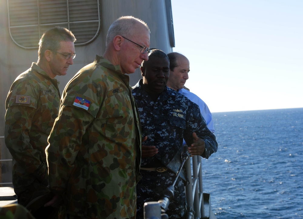 7th Fleet, Australian dignitaries visit Germantown