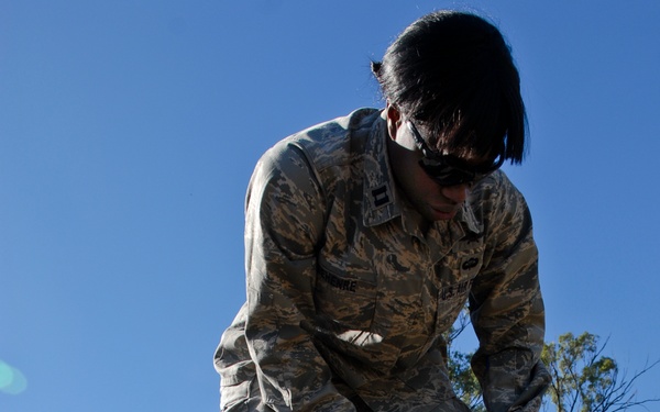 US Air Force 36th Expeditionary Contingency Response Squadron train during Talisman Sabre 2011