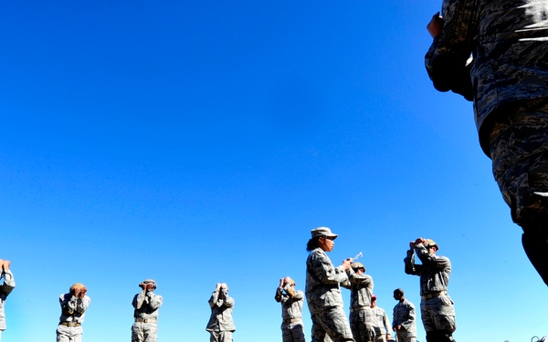 US Air Force 36th Expeditionary Contingency Response Squadron train during Talisman Sabre 2011