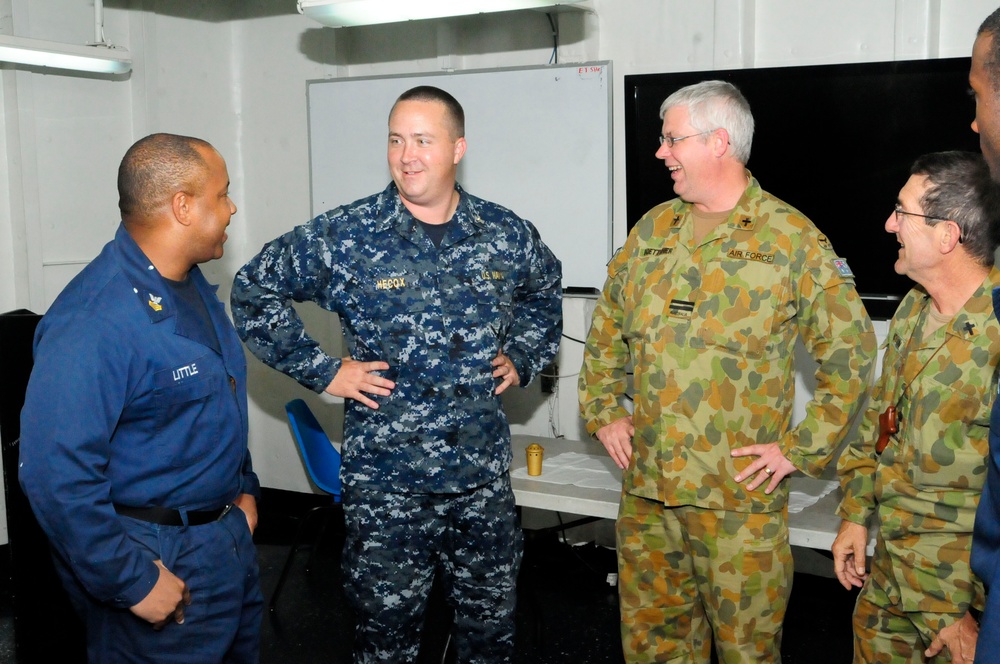 7th Fleet, Australian dignitaries visit Germantown