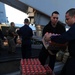 USS Germantown replenishment at sea