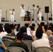 US Fleet Forces Band performs during community service event in Chalatenango