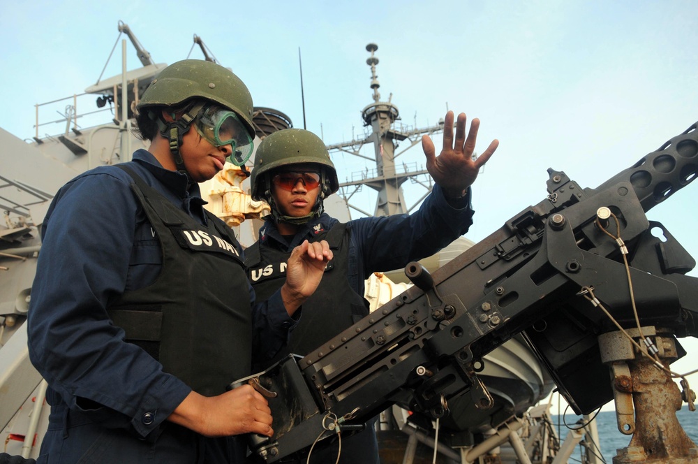 USS Curtis Wilbur action