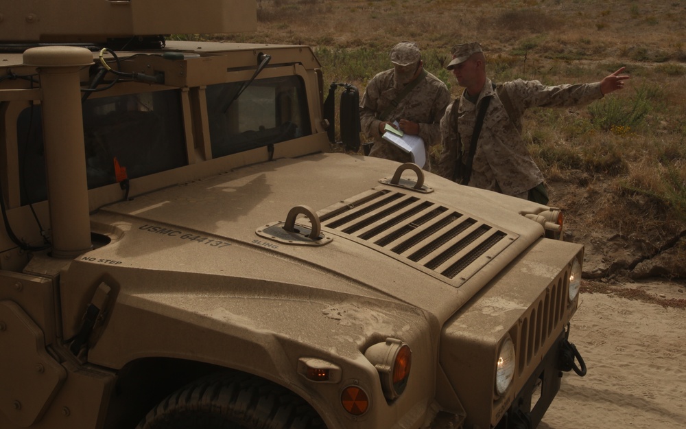 Landing Support Company, Assault Craft Unit 5 conduct MPF training